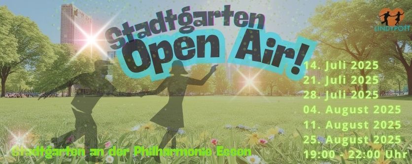 Swingin' Bermuda - YIPEY!!! Am Freitag, den 16. Mai geht es mit der Open Air Saison in Bochum schon mal los!